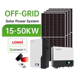 Custom Solar Energy Power System Off-Grid  Lithium Ion 8KW 6KW 5KW 15KW 20KW Power Generator Home Use Solar Panel